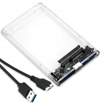 OBUDOWA DYSK SSD 2,5'' HDD USB 3.0 SATA KIESZEŃ 3