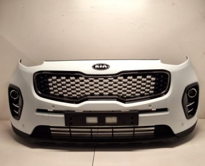 Kia sportage iv бампер перед передній 4 pdc колір wd фото №1