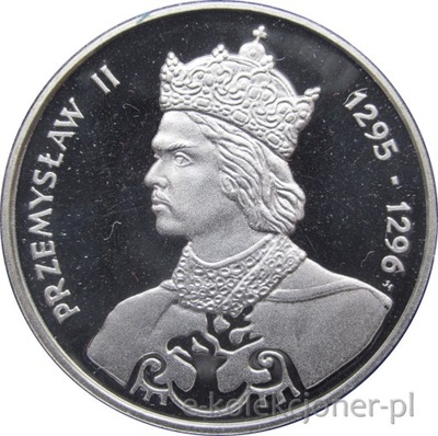 500 ZŁOTYCH 1985 - PRZEMYSŁAW II - MENNICZA