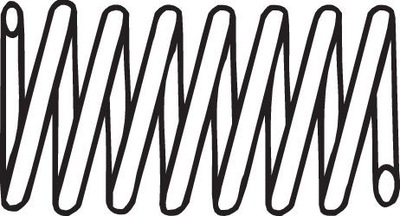 Bosal 251-932 пружина, труба выхлопная фото №1