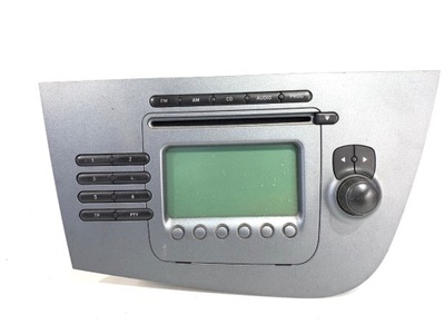 Радіо seat leon ii 05-13 програвач мультимедіа, стерео фото №1