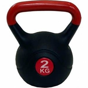 Hantla Kettlebell Odważnik Winylowy SPARTAN 2 kg