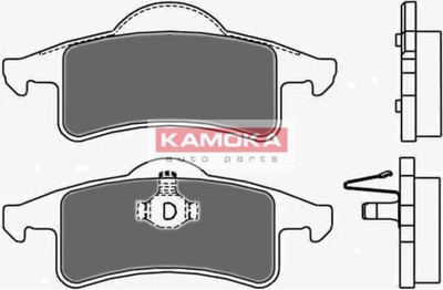 КОЛОДКИ ГАЛЬМІВНІ ЗАД KAMOKA JQ1013048