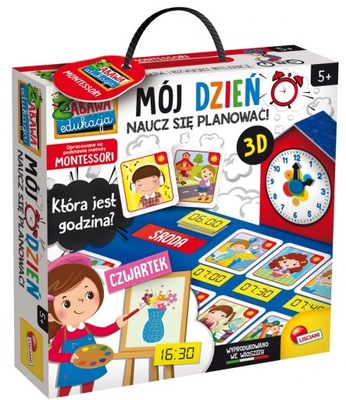 Montessori Mój Dzień - Poznaj czas