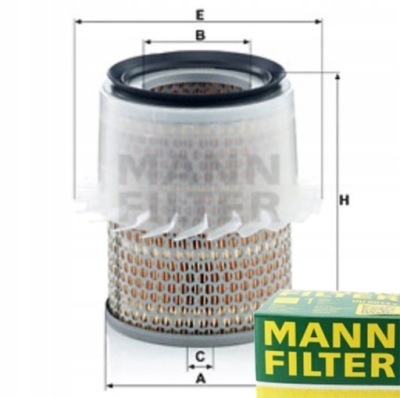 Фільтр повітря mann-filter do honda odyssey фото №1