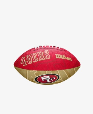 Wilson NFL Junior Team Logo Football - San Francisco 49ers