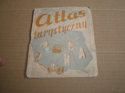 Atlas turystyczny 1947 Wydawnictwo Glob