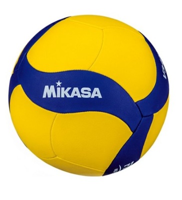 Piłka siatkowa do siatkówki MIKASA V370W żółto-niebieska