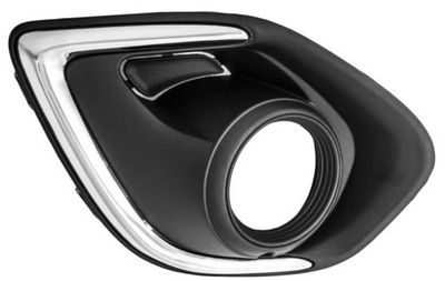 Mitsubishi asx 13- рамка решётка радиатора w бампере правая фото №1