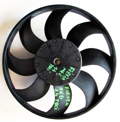 Ford fiesta mk6 1.4 tdci вентилятор радиатора фото №1