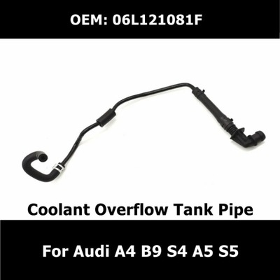 06L121081F COOLANT OVERFLOW TANK PIPE PARA AUDI A4 B9 S4 A5 S5 06L121~37501  