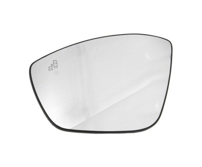 Citroen ds3 crossback 01.19 - вкладиш скло дзеркало ліва фото №1