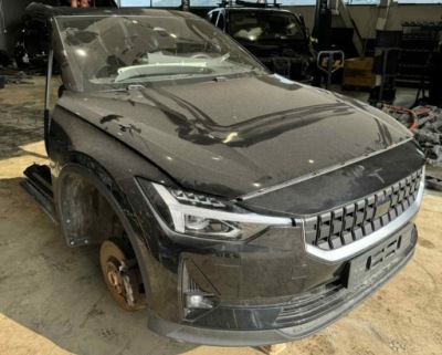 Polestar 2 перед капот бампер лампа крила pas передній радіатор 019 фото №1