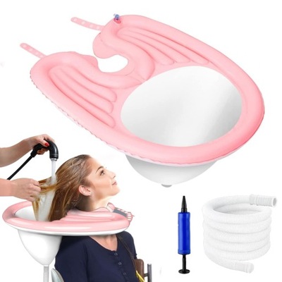 SKŁADANA UMYWALKA DO MYCIA WŁOSÓW PRZENOŚNA NADMUCHIWANA UMYWALKA DO WŁOSÓW