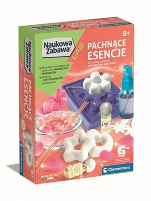 Clementoni Naukowa zabawa. Pachnące esencje perfumy 50754 ZB-153719