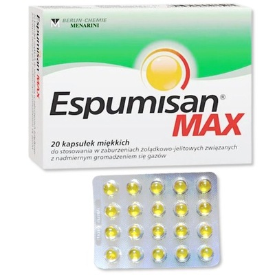 Espumisan Max 20 kapsułek