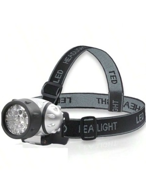 LATARKA CZOŁOWA 19 LED LAMPKA NA GŁOWĘ