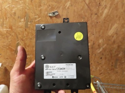 Skoda octavia ii модуль bluetooth 5n0035730a фото №1