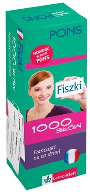 Fiszki 1000 słów Francuski na co dzień