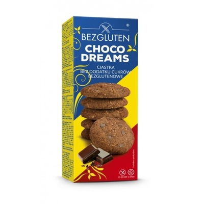 Choco dreams - ciastka czekoladowe bez dodatku cuk