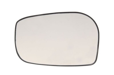 Скло вкладиш дзеркало праве toyota avensis t25 03- фото №1