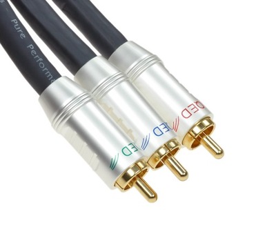 QED ONE 3xRCA/3xRCA COMPONENT 3m