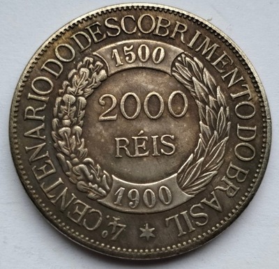 2000 REALÓW 1900 - BRAZYLIA - KOPIA