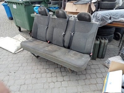 Заднє сидіння 3 місцева задня trafic/vivaro/primastar 01-14 фото №1