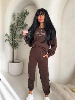 KOMPLET BY ME BARIO CZEKOLADOWY [Rozmiar S]