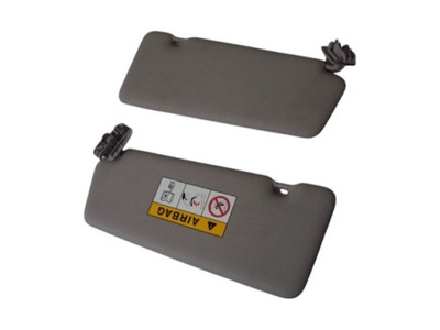 Козырьки солнцезащитные renault clio iv kombi 12- фото №1