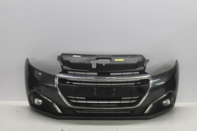Бампер перед передній kompletny peugeot 208 i lift колір ktpd фото №1
