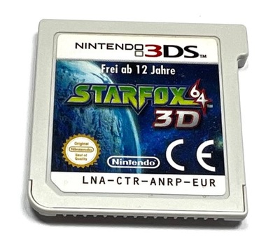 Starfox 64 Nintendo 3DS