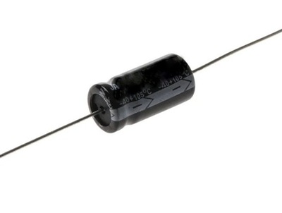 Kondensator elektrolityczny 100uF 25V osiowy