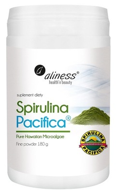 Aliness Spirulina Hawajska Pacifica w proszku 180g