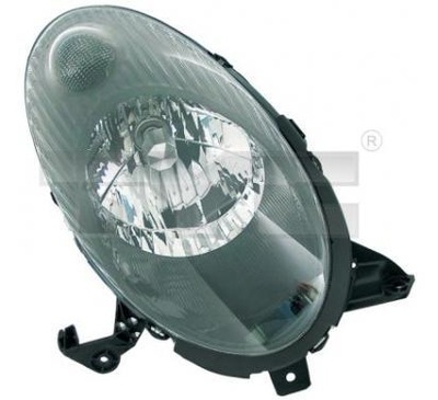 Tyc фара nissan micra k12 01/03- h4 фото №1