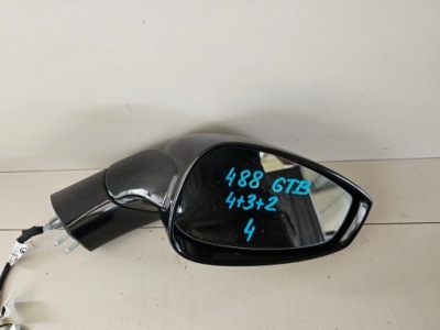 Дзеркало праве ferrari 488 4+3+2 pin 9 pin europa. фото №1