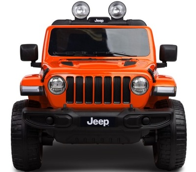 Jeep Rubicon Toyz akumulatorowiec pojazd na akumulator - Orange