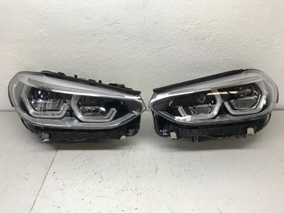 ФОНАРИ ЛЕВАЯ ПРАВОЕ BMW X3 G01 FULL LED (СВЕТОДИОД ) ADAPTIVE