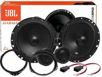 JBL ALTAVOCES 16CM + TWEETERY OPEL VECTRA A B C ZAFIRA A B SIGNUM PARTE DELANTERA  