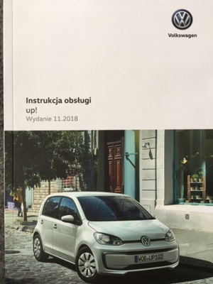 Volkswagen VW UP polska instrukcja obsługi po liftingu od 2016- oryginał