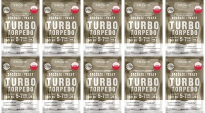 Drożdże 21% gorzelnicze Turbo Torpedo 5-7 dni 100g