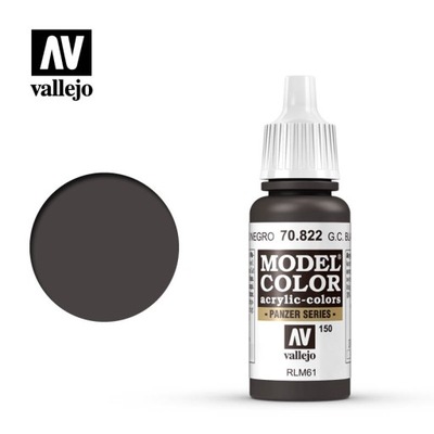 Vallejo Model Color 70.822 GERMAN CAM BLACK BROWN