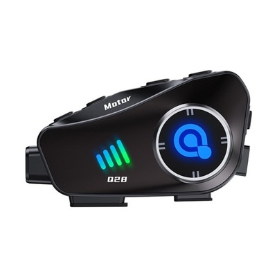 Zestaw słuchawkowy Bluetooth z interkomem motocyklowym Q28 Wideo 1080P HD