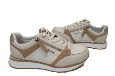 Wygodne Sneakersy TAMARIS 23726 ivory r37