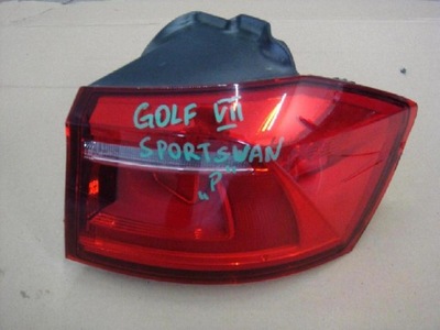 Лампа задня права vw golf vii sportsvan 510945096p фото №1
