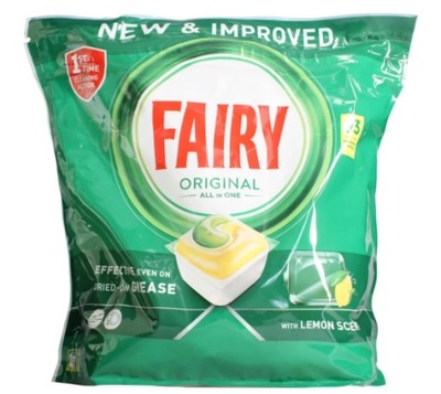 Fairy Original Lemon Tabletki do zmywarki, 93 sztuki