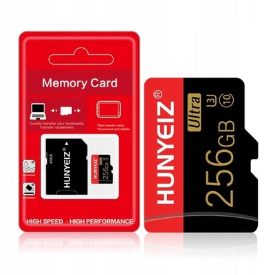 Karta microSD HUNYEIZ MICRO SD 256GB 256 GB