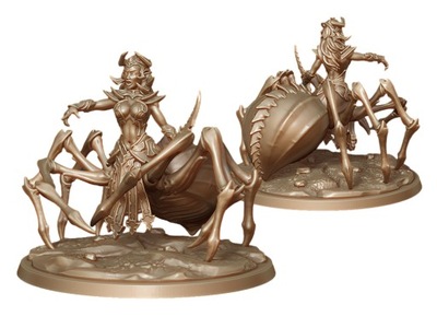 Dark Elf Blessed Priestess - Labyrinth Models