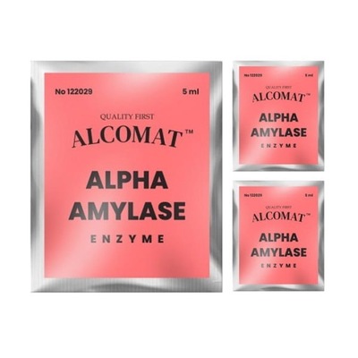 Alfaamylaza enzym upłynniający Alcomat Alpha 5ml 3