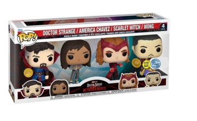 Doctor Strange , America Chavez , Scarlet Witch , Wong Doctor Strange in